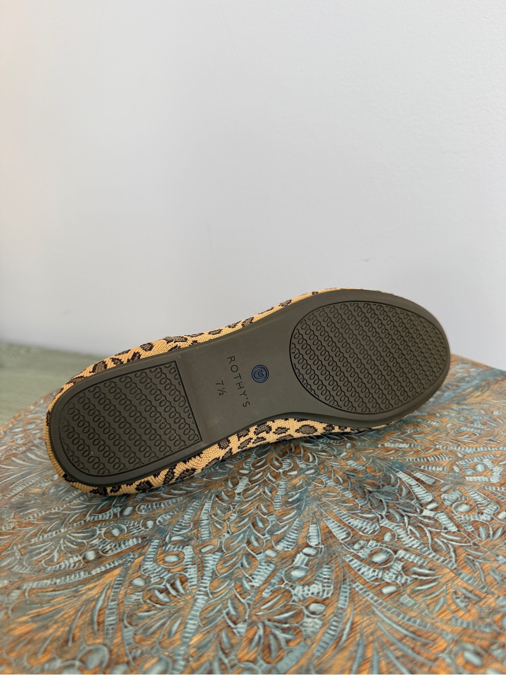 Rothy’s The Loafer Leopard Print size 7.5 - Picture 8 of 13